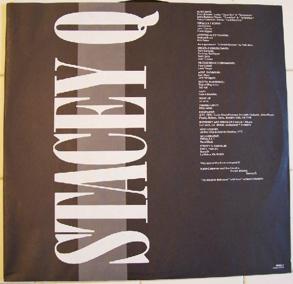 Stacey Q - Hard Machine (LP) [US] 1st (Mint (M))