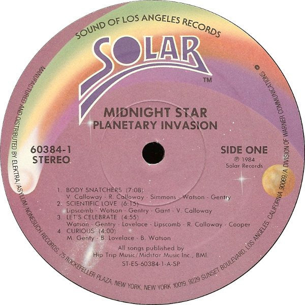Midnight Star - Planetary Invasion (LP) [US] 1st (Mint (M))