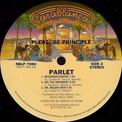 Parlet - Pleasure Principle (1978 STEREO)