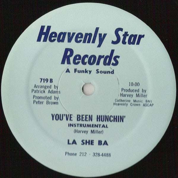 La She Ba - You've Been Hunchin' (12" Single)
