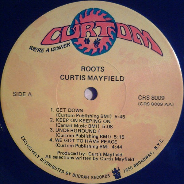 Curtis Mayfield - Roots (LP) [US] 1st (Very Good (VG))