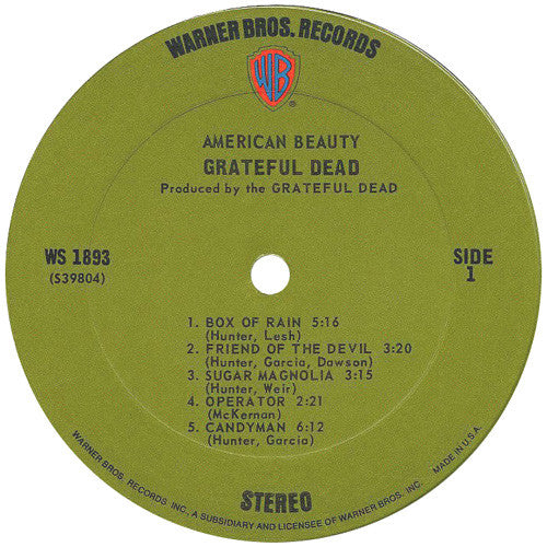 The Grateful Dead - American Beauty (LP) [US] 1st (Very Good Plus (VG+))