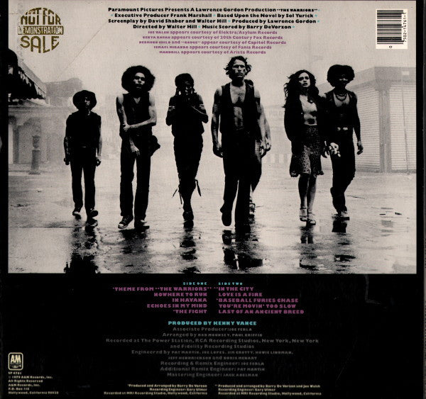 Various - The Warriors (The Original Motion Picture Soundtrack) (LP) [US] 1st (Near Mint (NM or M-))