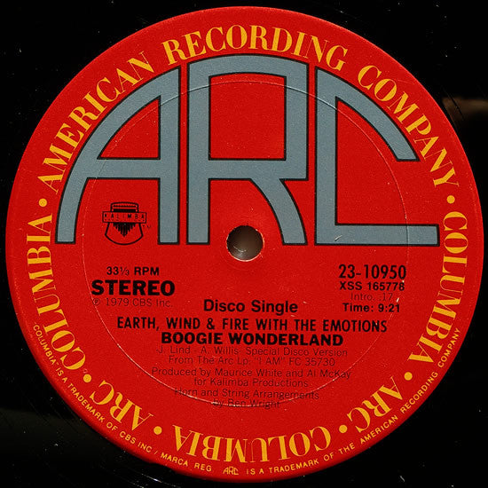 Earth, Wind & Fire - Boogie Wonderland