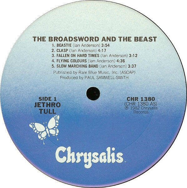 Jethro Tull - The Broadsword And The Beast (1982 US Press)