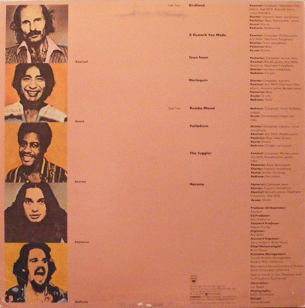 Weather Report - Heavy Weather (LP) [US] 1st (Mint (M))