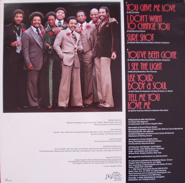 Crown Heights Affair - Sure Shot (1980 STEREO)