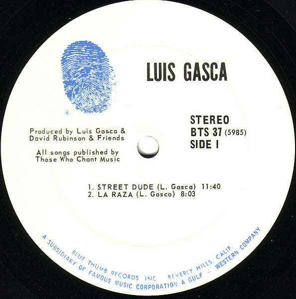 Luis Gasca - For Those Who Chant (LP) [US] 1972 RP (Very Good Plus (VG+))