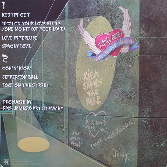 Rick James - Bustin' Out Of L Seven (1979 SEALED)