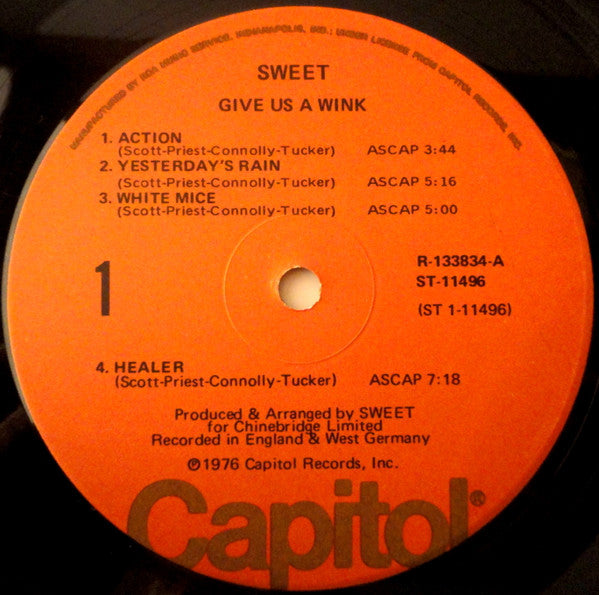 The Sweet - Give Us A Wink