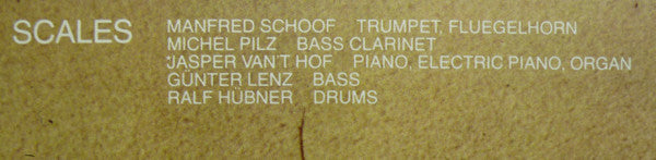 Manfred Schoof Quintet - Scales (LP) [US] 1st (Near Mint (NM or M-))