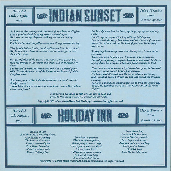 Elton John - Madman Across The Water (LP) [US] 1st