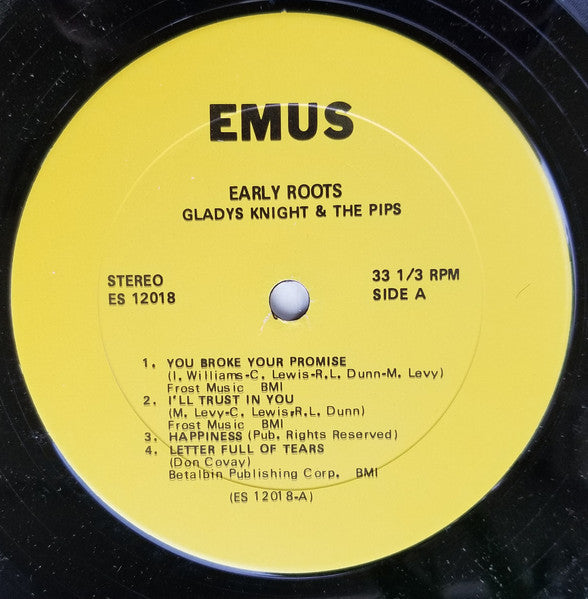 Gladys Knight And The Pips - Early Roots (1975 SEALED)