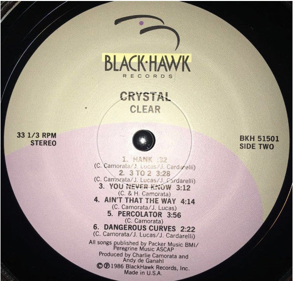 Crystal (25) - Clear (LP) [US] 1st