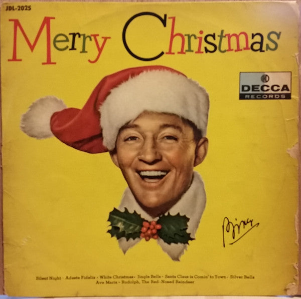 Bing Crosby - Merry Christmas (LP) [Japan] 1st (Very Good (VG))