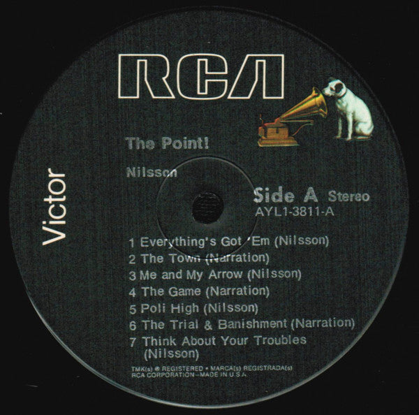 Harry Nilsson - The Point! (LP) [US] RP (Mint (M))