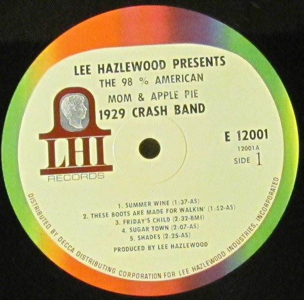 Lee Hazlewood - Lee Hazlewood Presents The 98% American Mom & Apple Pie 1929 Crash Band
