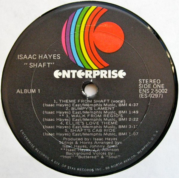 Isaac Hayes - Shaft (LP) [US] 1st (Very Good Plus (VG+))