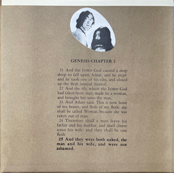 John Lennon & Yoko Ono - Unfinished Music No. 1. Two Virgins