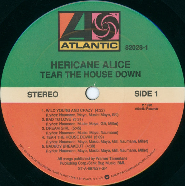 Hericane Alice - Tear The House Down