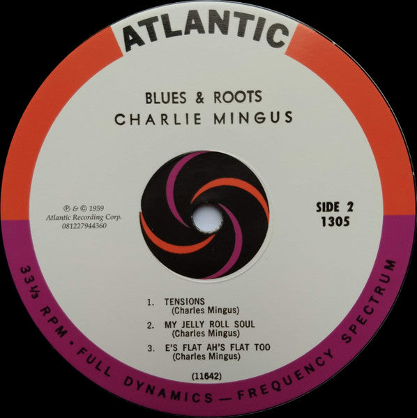 Charles Mingus - Blues & Roots  (LP) [Europe] 2016 RP (Near Mint (NM or M-))