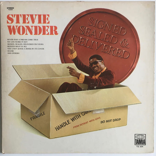 Stevie Wonder - Signed Sealed & Delivered (LP) [US] 1st (Very Good Plus (VG+))