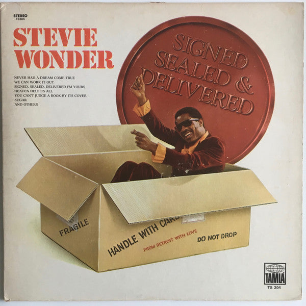 Stevie Wonder - Signed Sealed & Delivered (LP) [US] 1st (Very Good Plus (VG+))