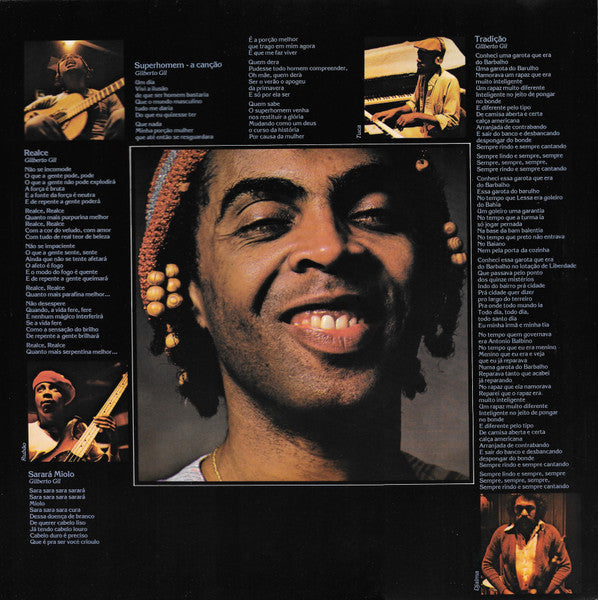 Gilberto Gil - Realce (LP) [Germany] RP (Near Mint (NM or M-))