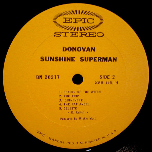 Donovan - Sunshine Superman (1967 STEREO)