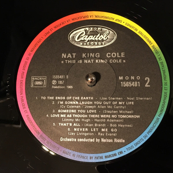 Nat King Cole - This Is Nat "King" Cole (LP) [France] 1985 RP (Near Mint (NM or M-))