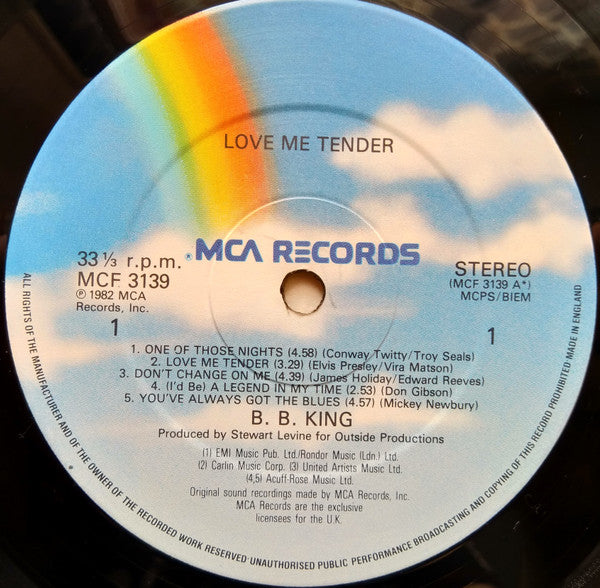 B.B. King - Love Me Tender (1982 STEREO)