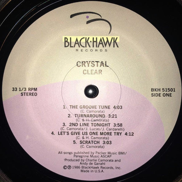 Crystal (25) - Clear (LP) [US] 1st