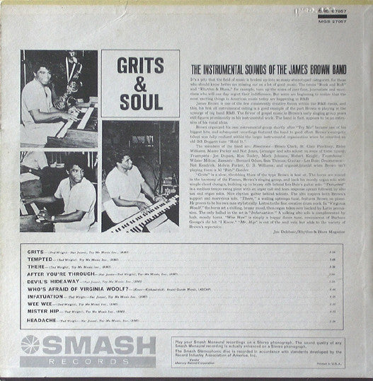 James Brown - Grits & Soul (LP) [US] 1st (Very Good Plus (VG+))