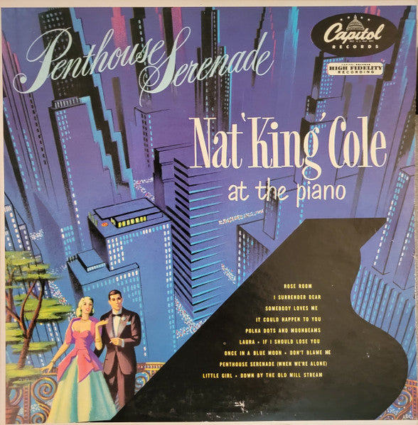 Nat King Cole - Penthouse Serenade (LP) [US] 1962 RP (Very Good Plus (VG+))