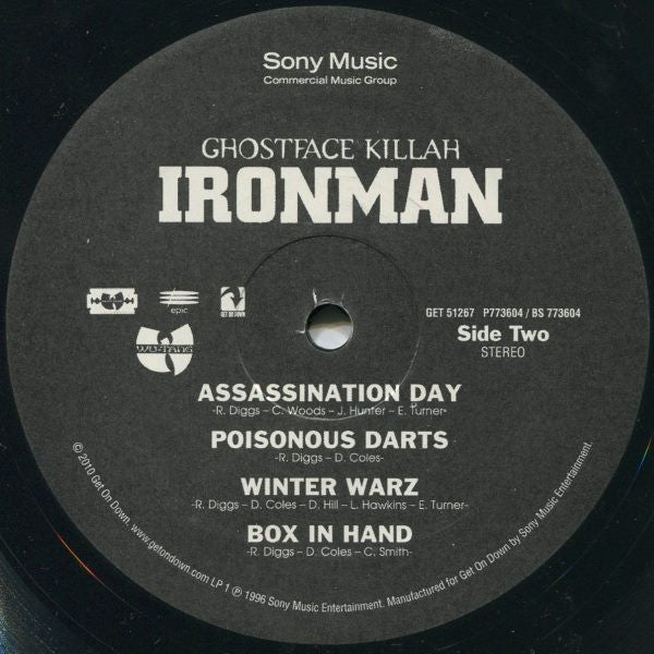 Ghostface Killah - Ironman (LP) [US] 2010 RP (Mint (M))