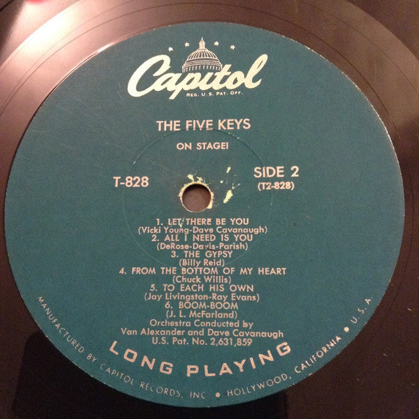 The Five Keys - On Stage! (1957 MONO)