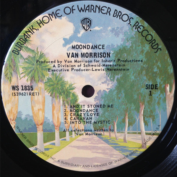 Van Morrison - Moondance (LP) [US] 1973 RP