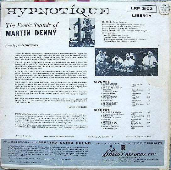 Martin Denny - Hypnotique (1959 MONO)