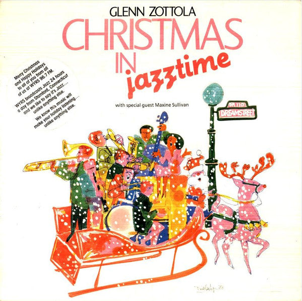 Glenn Zottola - Christmas In Jazztime (LP) [US] 1st (Near Mint (NM or M-))