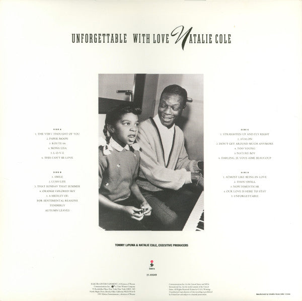 Natalie Cole - Unforgettable With Love (LP) [US] 1st (Near Mint (NM or M-))