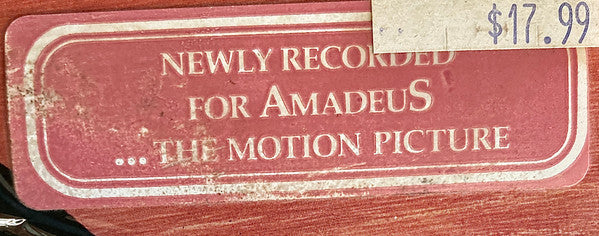 Sir Neville Marriner - Amadeus (Original Soundtrack Recording) (LP) [US] 1st (Near Mint (NM or M-))