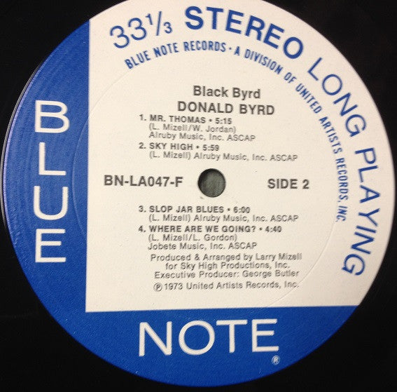 Donald Byrd - Black Byrd (LP) [US] 1st (Very Good Plus (VG+))
