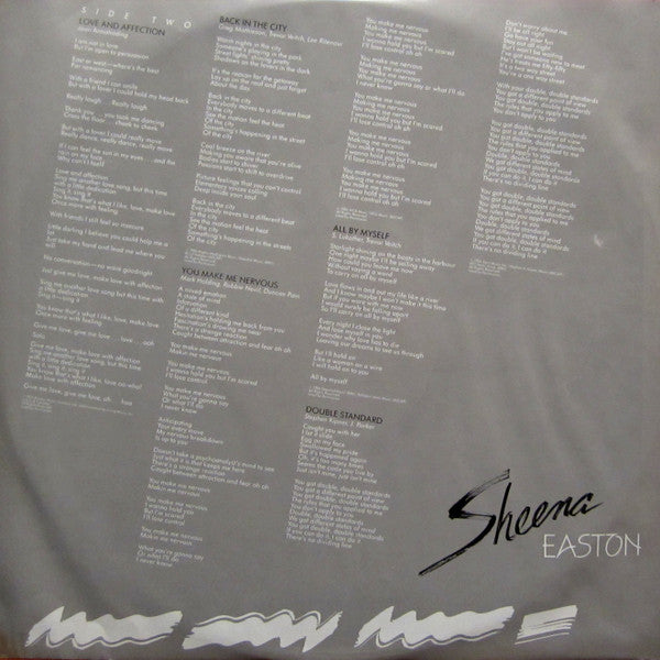 Sheena Easton - A Private Heaven (LP) [US] 1st (Mint (M))