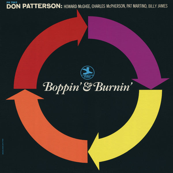 Don Patterson - Boppin' & Burnin' (LP) [US] 1st (Very Good Plus (VG+))