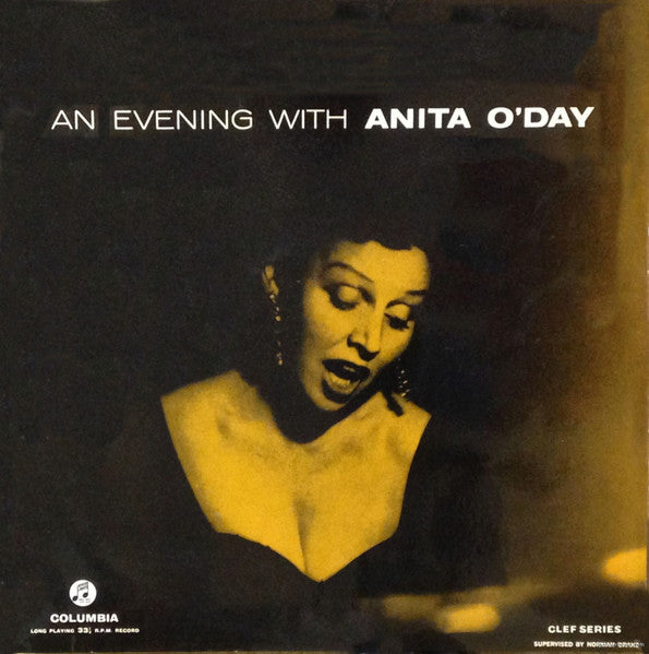 Anita O'Day - An Evening With Anita O'Day (LP) [UK] 1st (Very Good Plus (VG+))