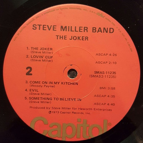 Steve Miller Band - The Joker (LP) [US] 1st