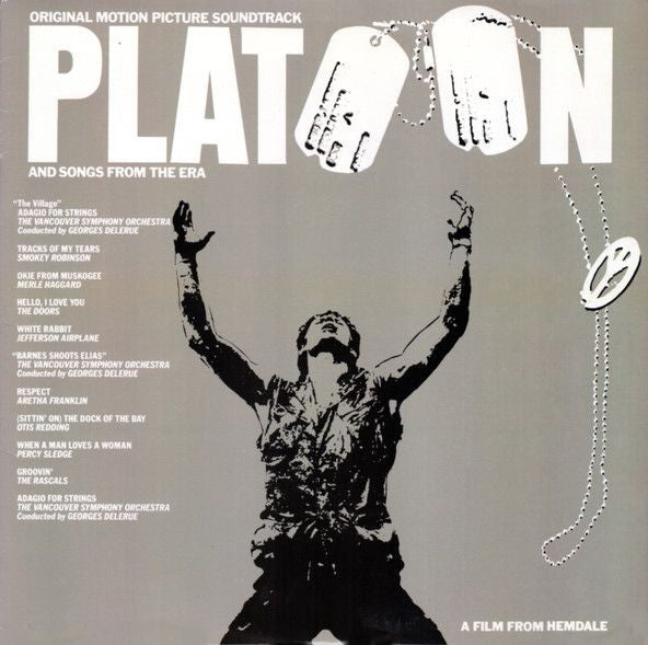 Various - Platoon (Original Motion Picture Soundtrack) (LP) [US] 1st (Near Mint (NM or M-))