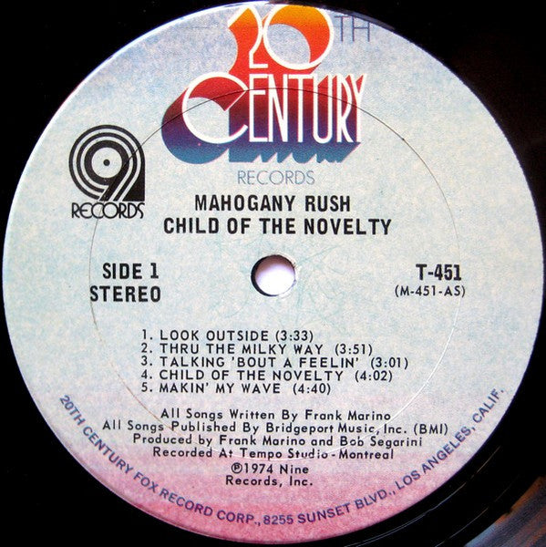 Mahogany Rush - Child Of The Novelty