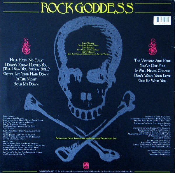 Rock Goddess - Hell Hath No Fury (LP) [US] 1st (Near Mint (NM or M-))