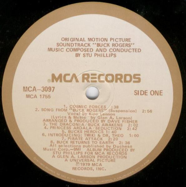 Stu Phillips - Buck Rogers In The 25th Century (Original Motion Picture Soundtrack) (LP) [US] 1st